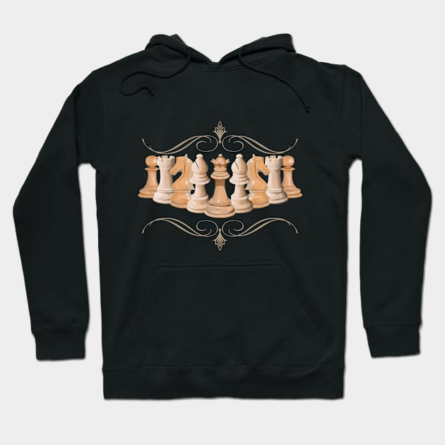 Chess Hoodie by New sunrise